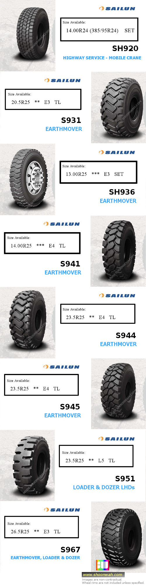 SAILUN OTR Radial Tire