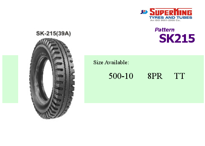 500x10 500-10 5.00x10 5.00-10 Superking SK215 three wheeler tire